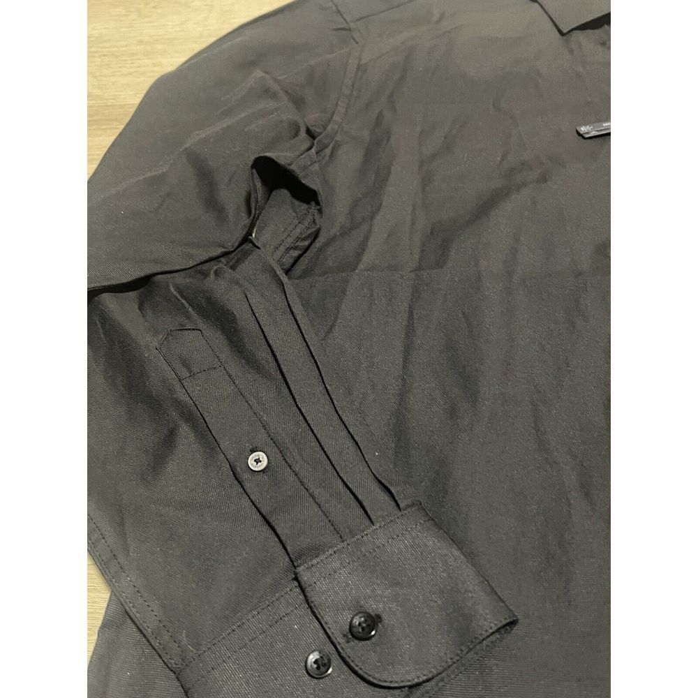 Ben Sherman Dress Shirt Mens XL Button Up Black Slim Fir NWT Punk Oi! Skinhead - Picture 6 of 12